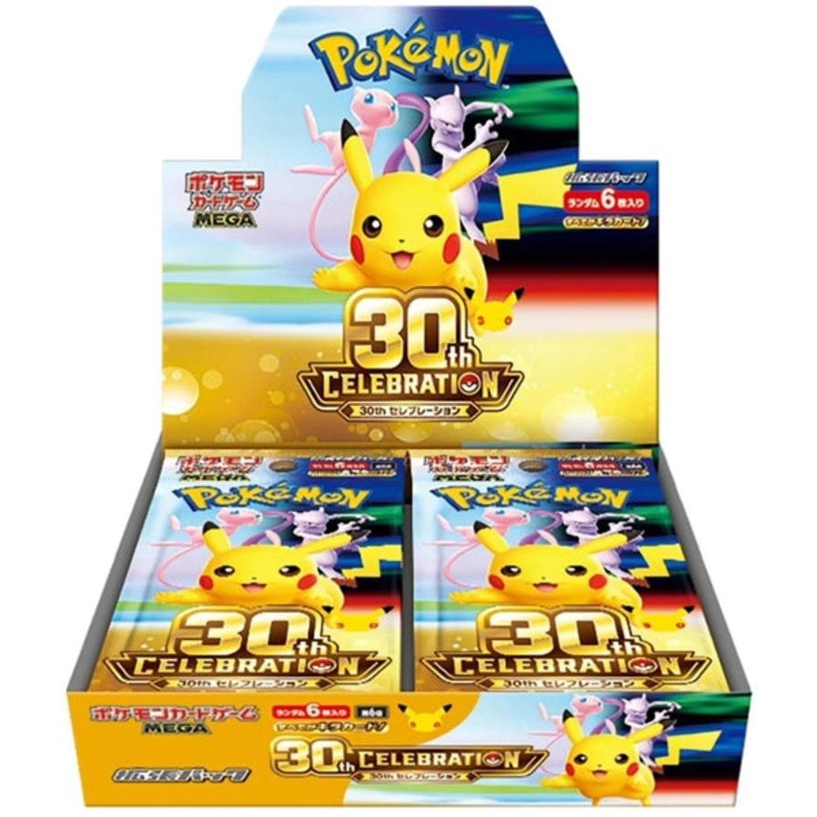Pokémon Card Game MEGA — Japanese Expansion Pack 「30th CELEBRATION」 Booster Box
