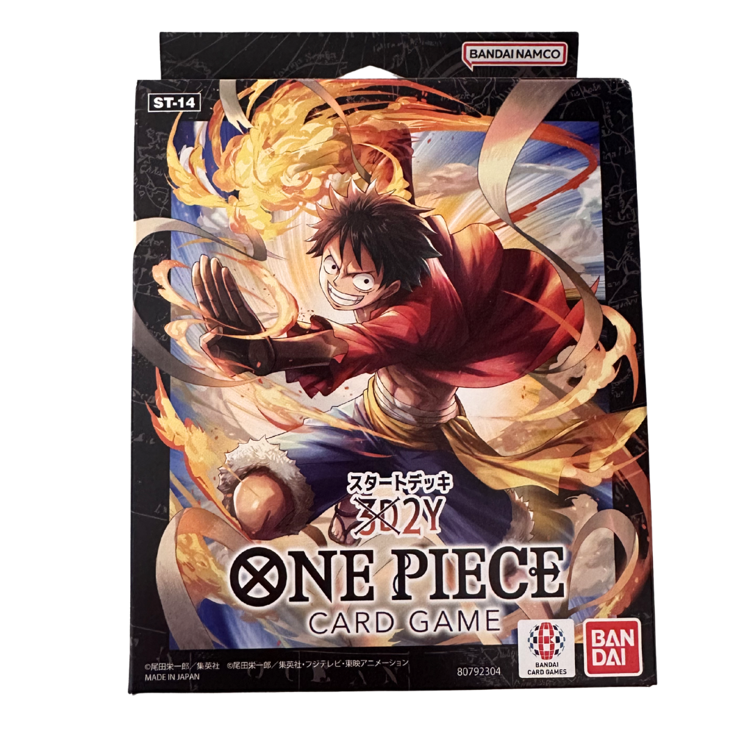 ST-14 – One Piece Card Game Starter Deck: 3D2Y (Luffy)