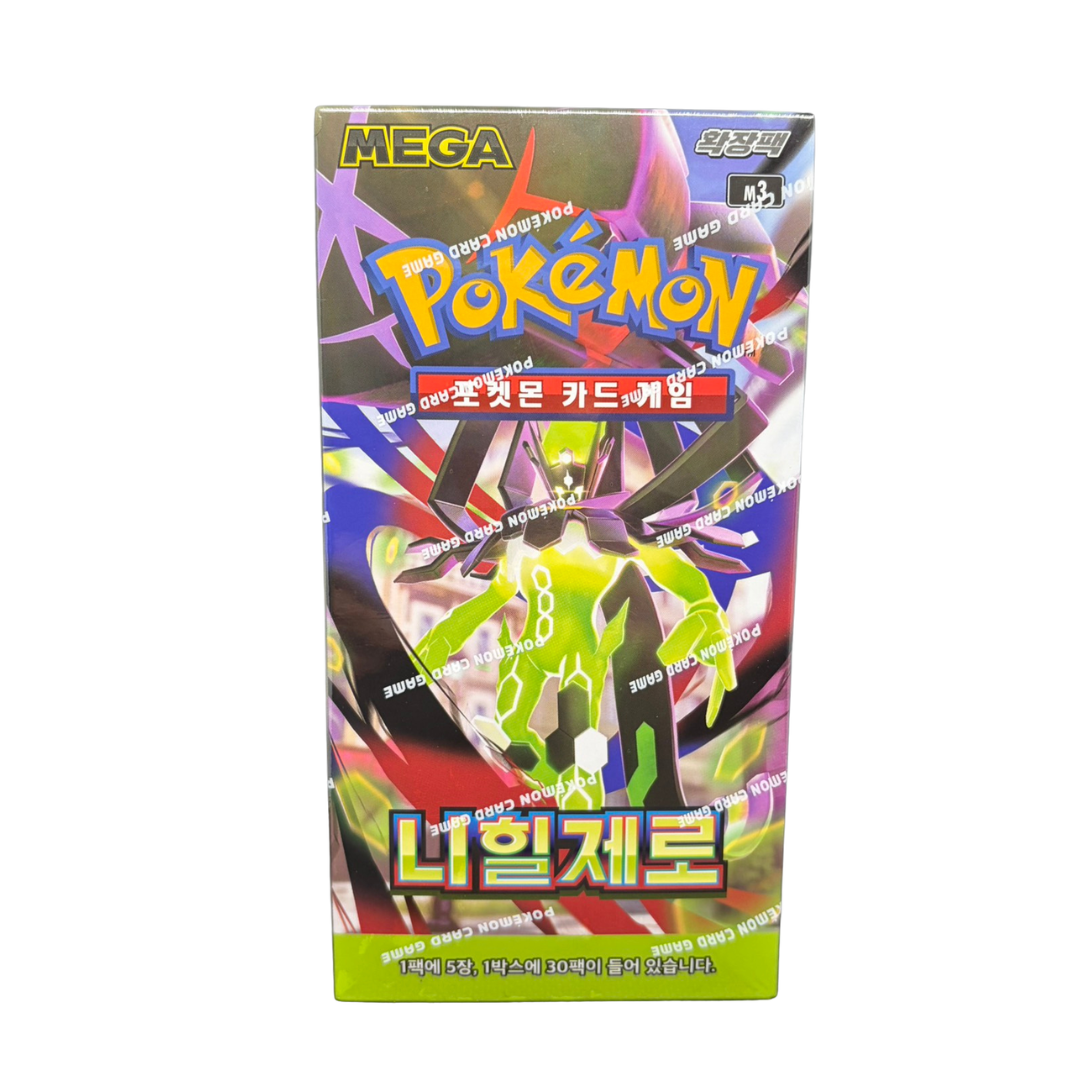Pokémon Card Game MEGA Korean Expansion Pack 「니힐제로 Nihil Zero」 Booster Box